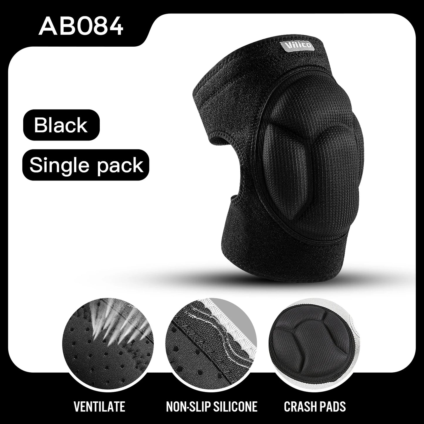 1 pair Knee Pads For Men Women Anti Slip Breathable Knee Sleeves Joint Protective Football Running Cycling Knee Support