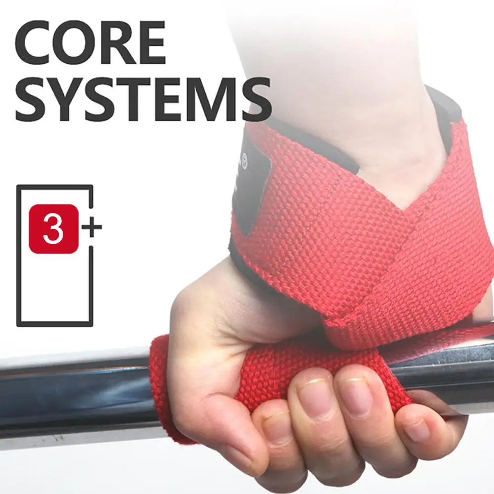 Silicone Weightlifting Straps Anti-Slip Lifting Wrist Wrist Crossfit Strength Hand Straps Grips Deadlifts Training Support A8V7