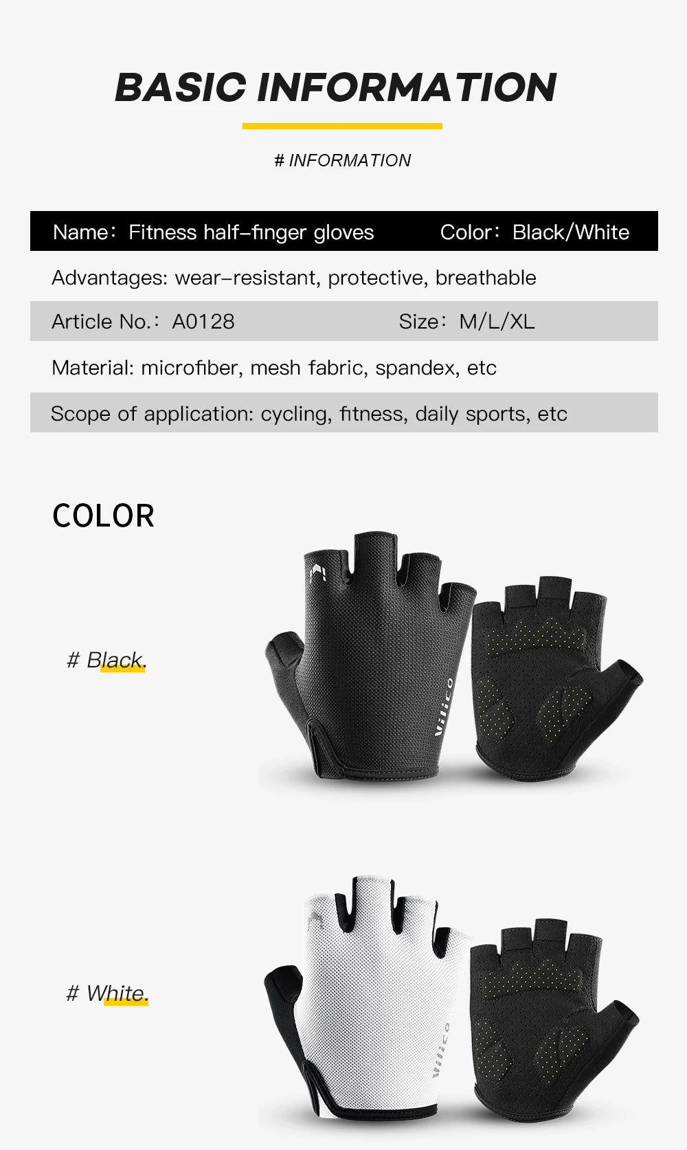 Sports Fitness Gloves Equipment Non-slip Handguards Gym Gloves Bench Press Barbell Fitness Protective Gear