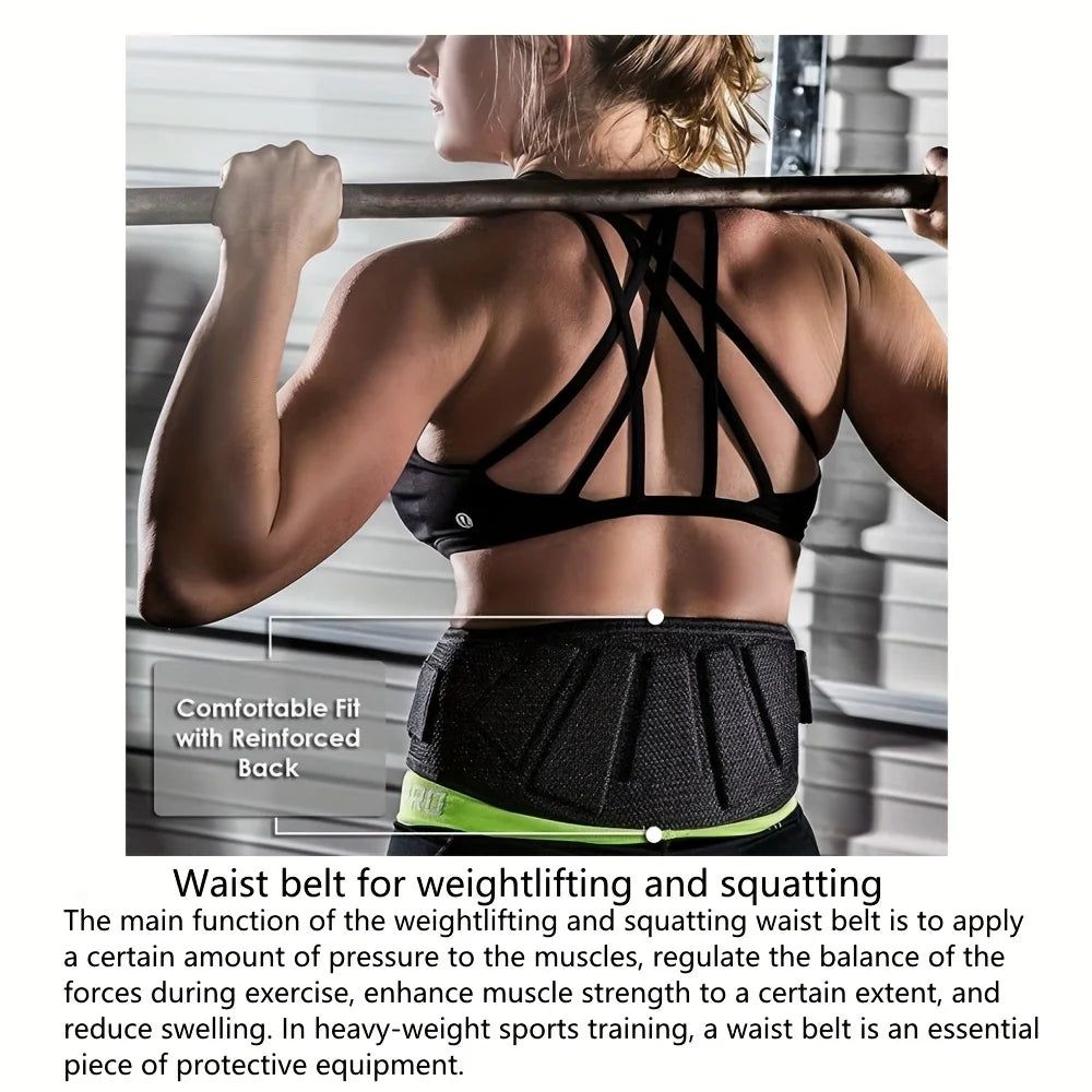 Weightlifting Belt For Men and Women Auto-Lock Weight Lifting Back Support, Workout Back Support for Lifting, Fitness
