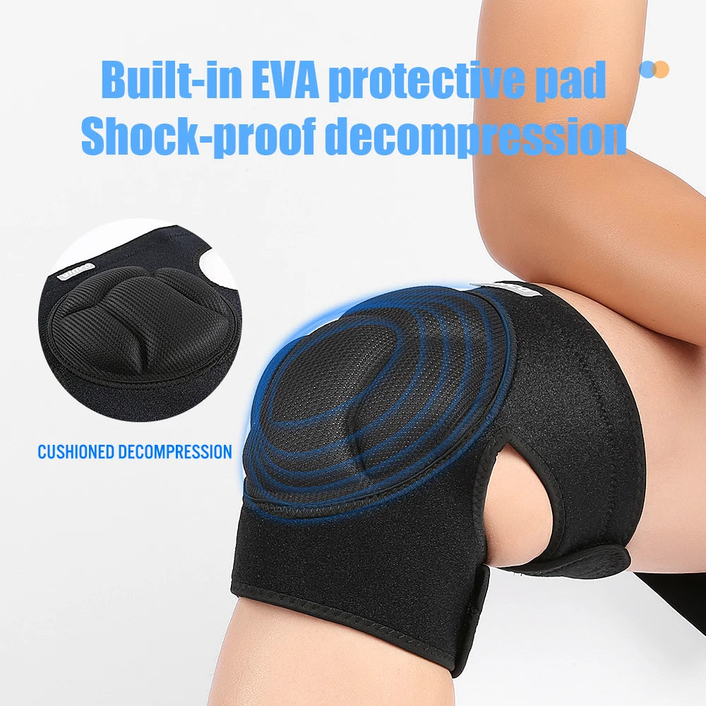 1 pair Knee Pads For Men Women Anti Slip Breathable Knee Sleeves Joint Protective Football Running Cycling Knee Support