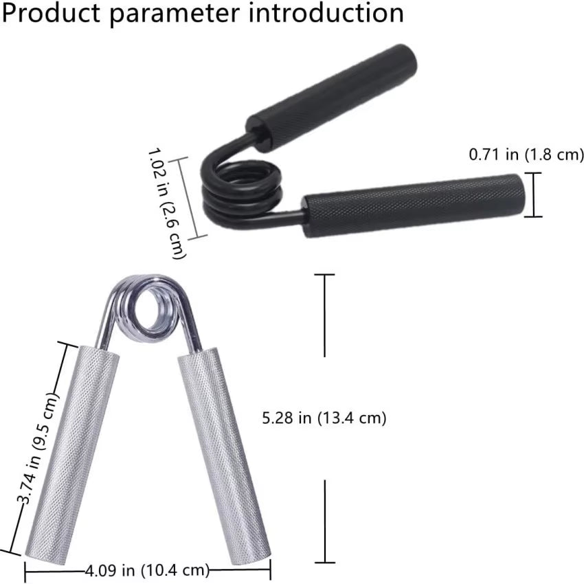 50LB-350LB 7-In-1 Metal Hand Grip Hand Strengthener Hand Trainer Strength Training High Strength Finger Rehabilitation Grips