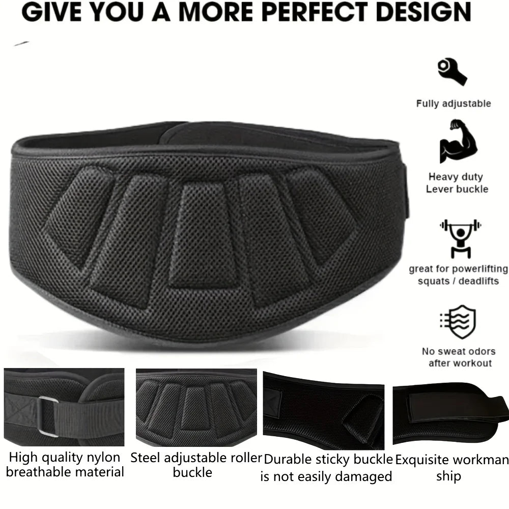 Weightlifting Belt For Men and Women Auto-Lock Weight Lifting Back Support, Workout Back Support for Lifting, Fitness