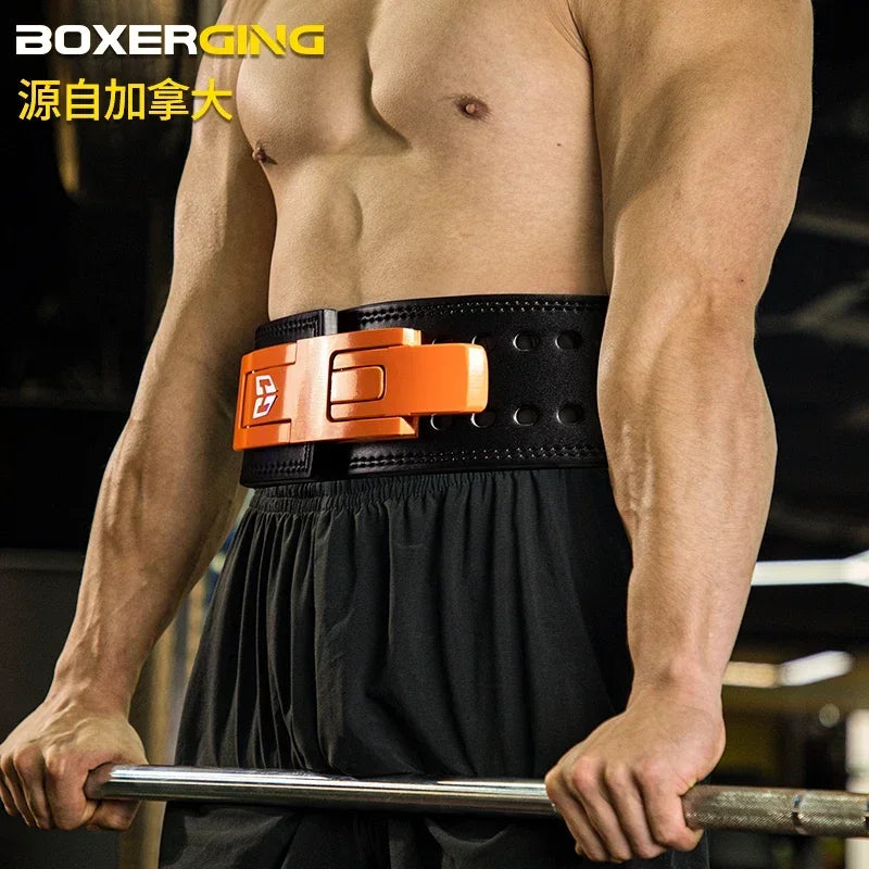 Weight Lifting Belt Back Support Workout Belt with Metal Buckle Training Gym Squats Deadlifts Waist Protector Powerlifting Belts