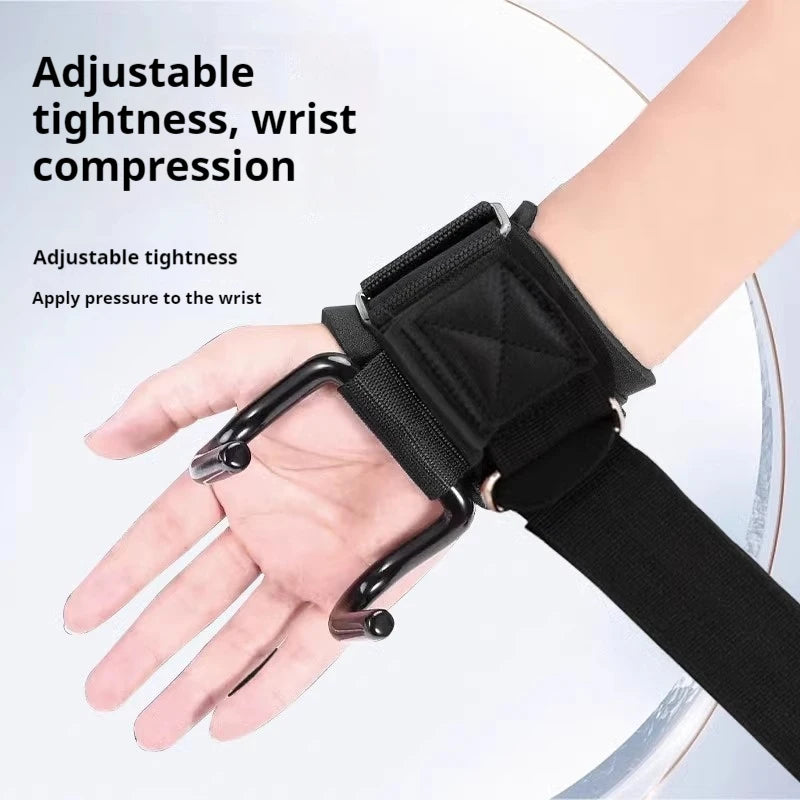 Wrist Straps Weight Lifting Chin-up Crossfit Compression Wristbands Home Gym Equipment Hand Brace Wrist Support Bodybuilding