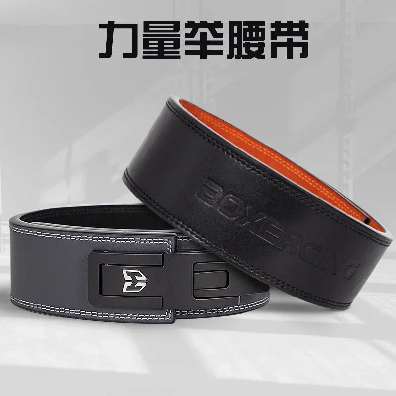 Weight Lifting Belt Back Support Workout Belt with Metal Buckle Training Gym Squats Deadlifts Waist Protector Powerlifting Belts