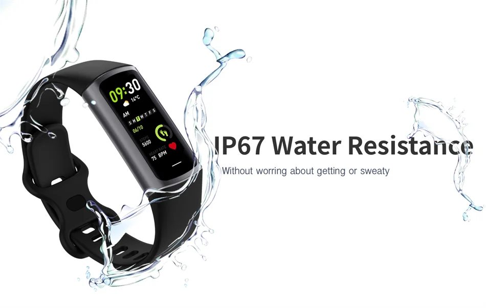 2024 Sport Smart Bracelet Fitness Tracker For Man Women Band Waterproof Connected Phone Tracker Men Smart Watch For Android ios