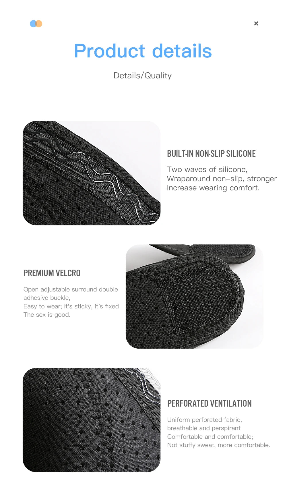 1 pair Knee Pads For Men Women Anti Slip Breathable Knee Sleeves Joint Protective Football Running Cycling Knee Support