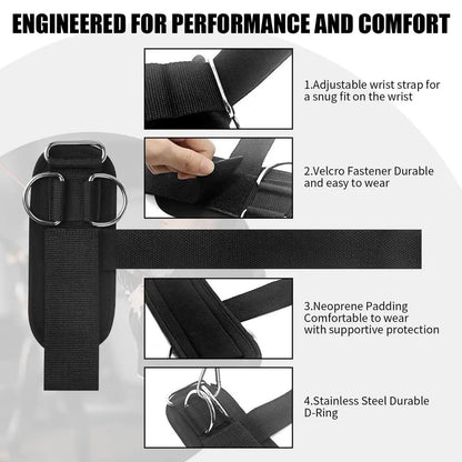 Wrist Straps Wrist Straps For Weightlifting Non Slip Heavy Duty Wrap Support Comfortable Hand Grip Fitness Accessories For Women