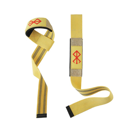 Wrist Straps for Weightlifting, Bodybuilding, Powerlifting, Wristband Support, Weightlifting, Gym, Berserk Lifting Straps