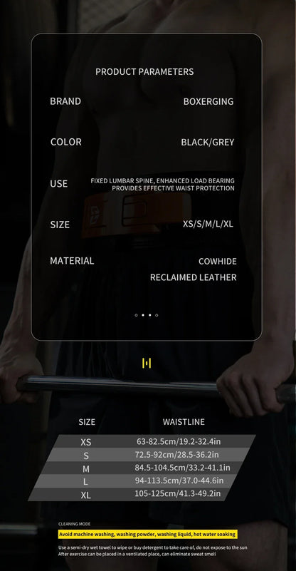 Weight Lifting Belt Back Support Workout Belt with Metal Buckle Training Gym Squats Deadlifts Waist Protector Powerlifting Belts