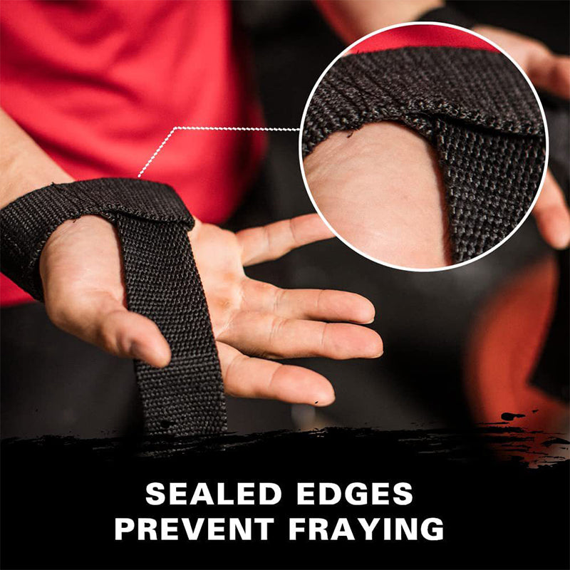 Weightlifting Hand Belt Anti-Slip Sport Fitness Wrist Wraps Straps Gym Support Lifting Grip Belt Fitness Bodybuilding