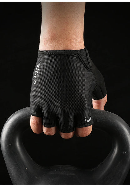 Sports Fitness Gloves Equipment Non-slip Handguards Gym Gloves Bench Press Barbell Fitness Protective Gear