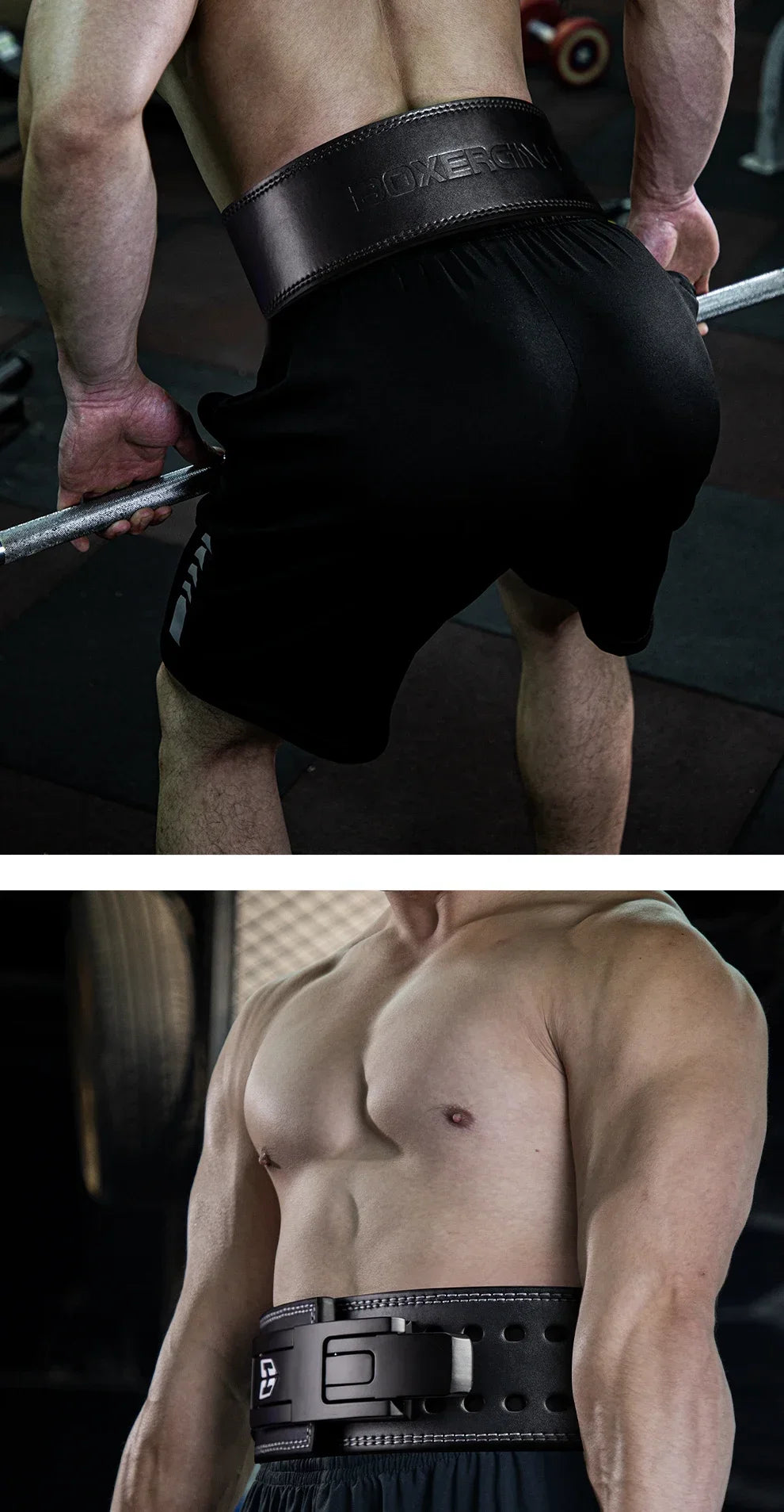 Weight Lifting Belt Back Support Workout Belt with Metal Buckle Training Gym Squats Deadlifts Waist Protector Powerlifting Belts