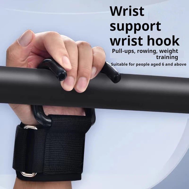 Wrist Straps Weight Lifting Chin-up Crossfit Compression Wristbands Home Gym Equipment Hand Brace Wrist Support Bodybuilding