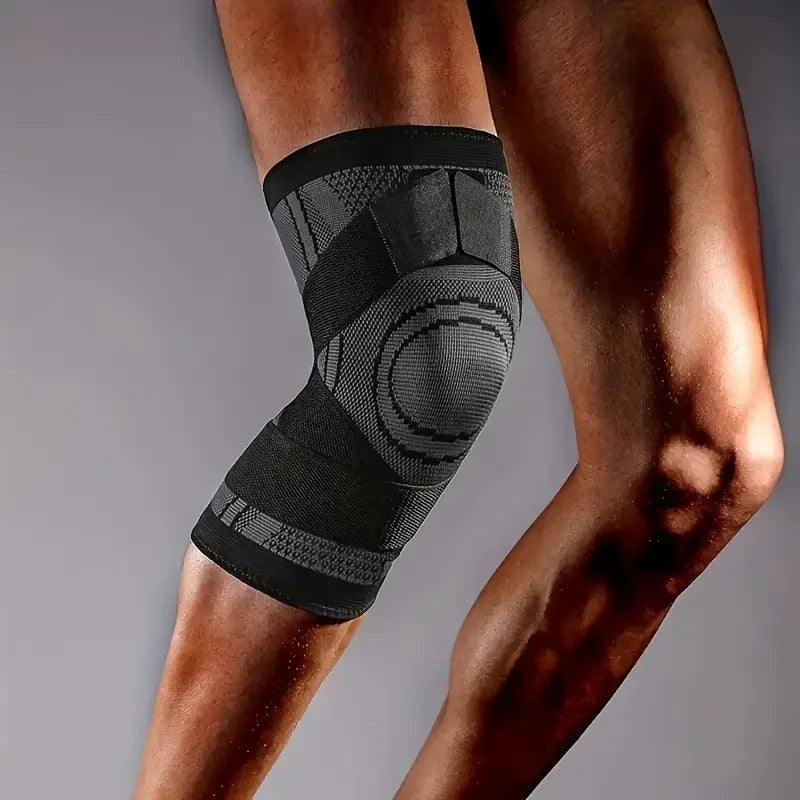 1PC Sports Knee Pad Pressurized Elastic Knee For Knee Pads For Running Hiking Meniscus Tear Arthritis Joint Pain Relief