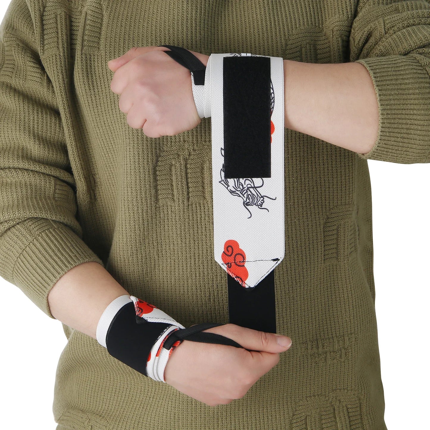 Wrist Straps for Weightlifting, Bodybuilding, Powerlifting, Wristband Support, Weightlifting, Gym, Berserk Lifting Straps