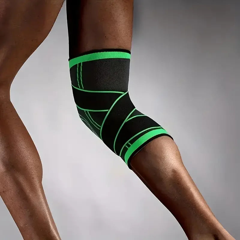 1PC Sports Knee Pad Pressurized Elastic Knee For Knee Pads For Running Hiking Meniscus Tear Arthritis Joint Pain Relief