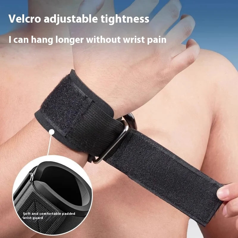 Wrist Straps Weight Lifting Chin-up Crossfit Compression Wristbands Home Gym Equipment Hand Brace Wrist Support Bodybuilding
