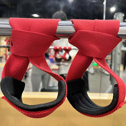 Gym Lifting Straps Barbell Deadlift Booster Belt Fitness Anti-slip Hand Wraps Wrist Straps Fitness Training Auxiliary Belt