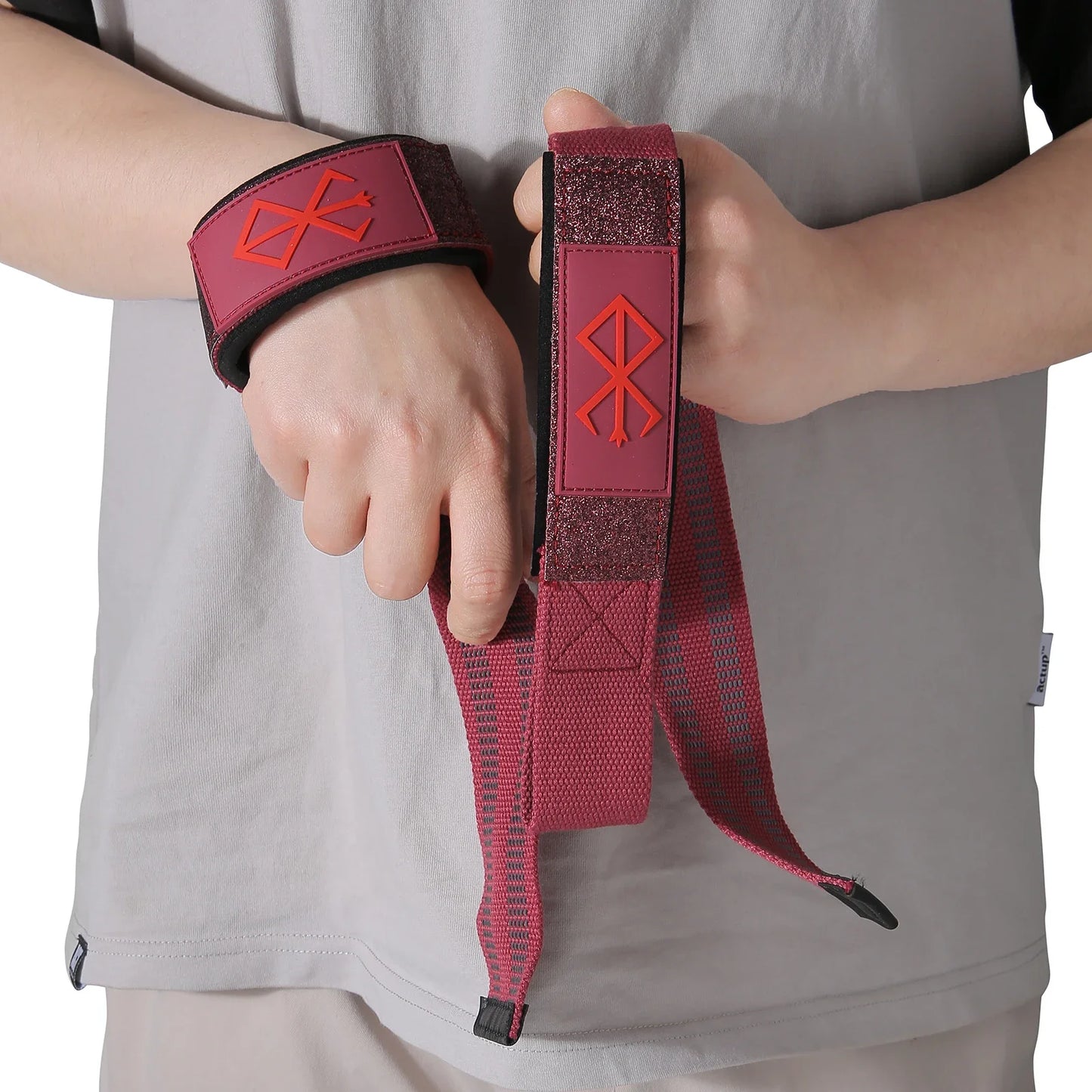 Wrist Straps for Weightlifting, Bodybuilding, Powerlifting, Wristband Support, Weightlifting, Gym, Berserk Lifting Straps