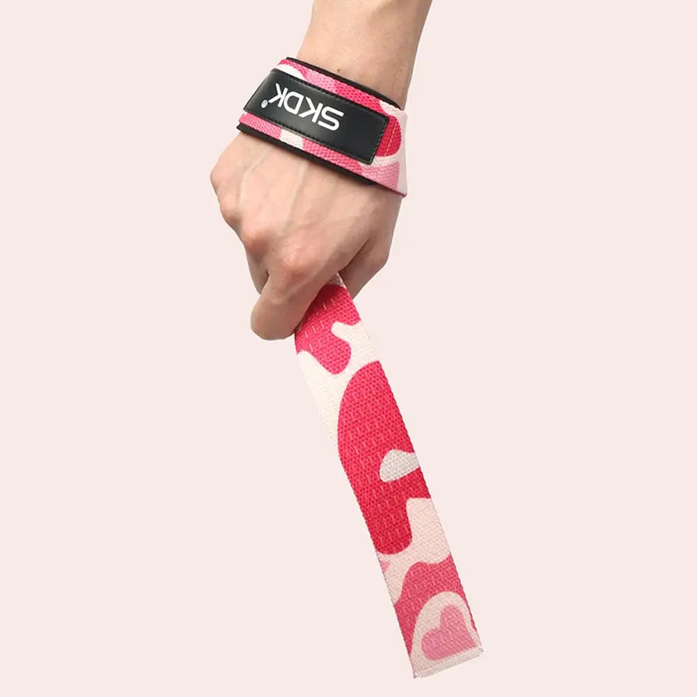 Silicone Weightlifting Straps Anti-Slip Lifting Wrist Wrist Crossfit Strength Hand Straps Grips Deadlifts Training Support A8V7