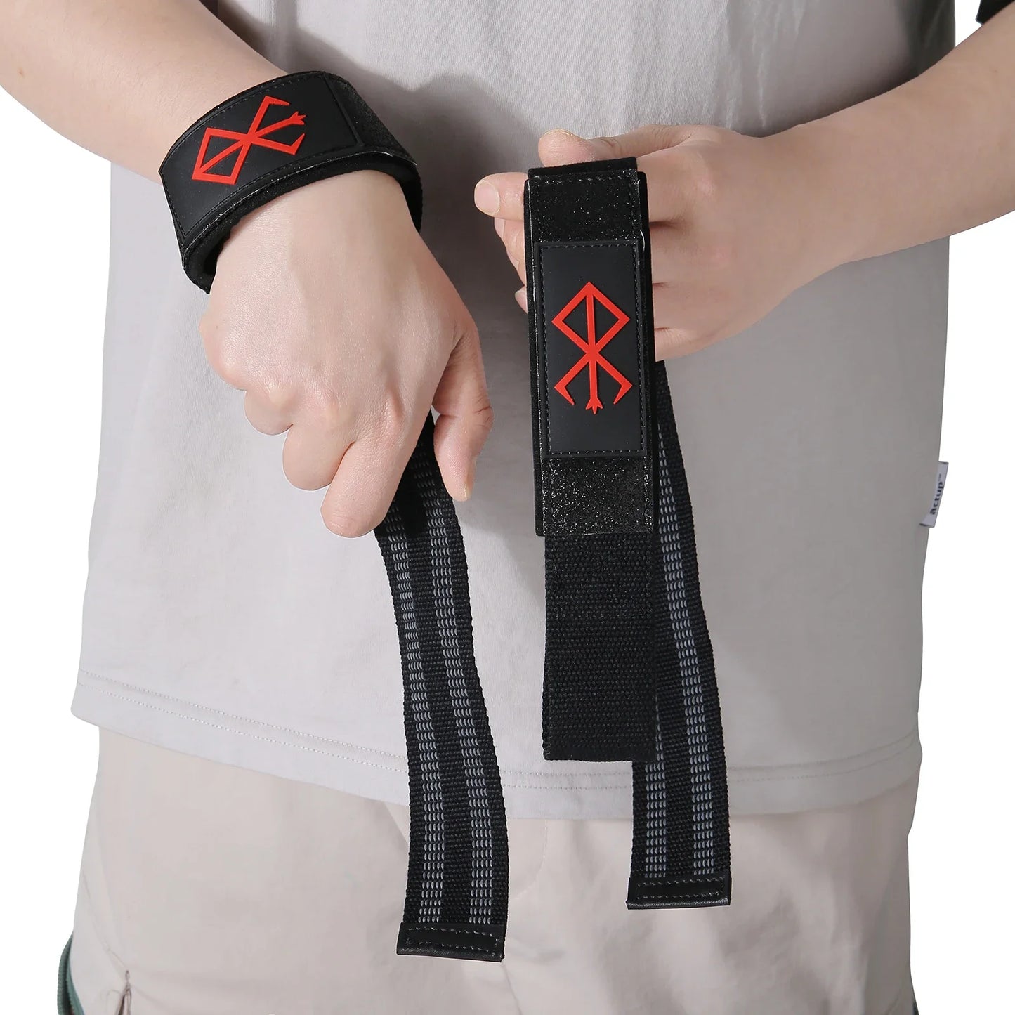 Wrist Straps for Weightlifting, Bodybuilding, Powerlifting, Wristband Support, Weightlifting, Gym, Berserk Lifting Straps