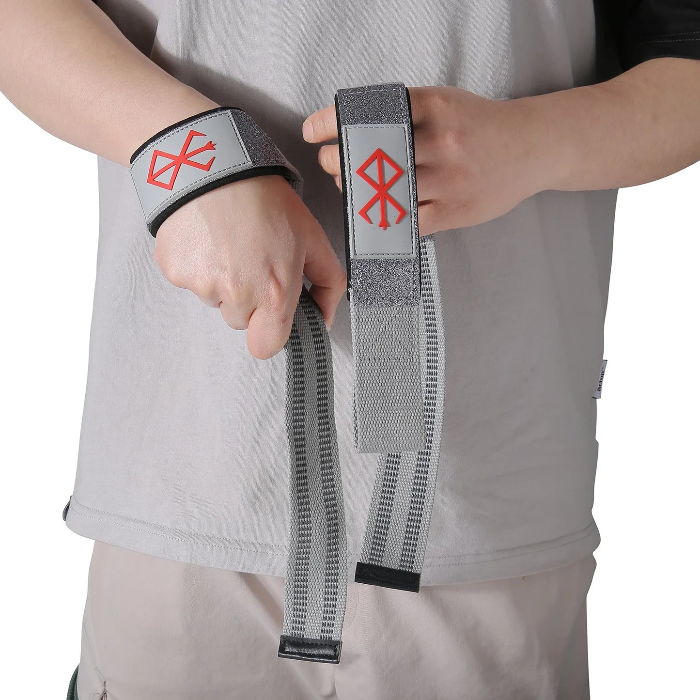Wrist Straps for Weightlifting, Bodybuilding, Powerlifting, Wristband Support, Weightlifting, Gym, Berserk Lifting Straps