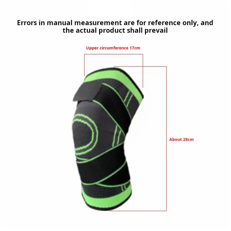 1PC Sports Knee Pad Pressurized Elastic Knee For Knee Pads For Running Hiking Meniscus Tear Arthritis Joint Pain Relief