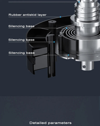Intelligent Automatic Rebound Ab Roller, Abdominal Wheel for camping, Silent Fitness, Abdominal Strengthening Wheel